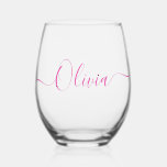 PixDezines DIY colour Custom Wine Tumbler Stemless Wine Glass<br><div class="desc">PixDezines bridesmaid gift,  DIY colour Custom Wine Tumbler.  Second layer is a drop shadow which can be deleted,  if you wish.  Copyright © 2024 PixDezines™ . All rights reserved.</div>