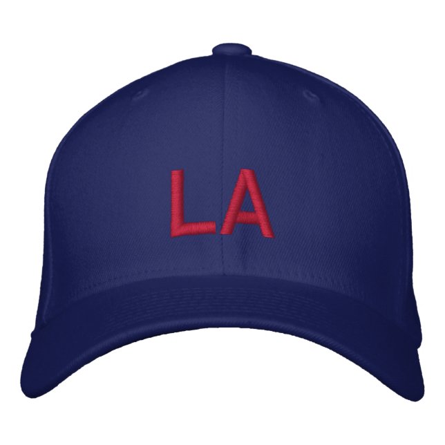 PixDezines DIY colour/L.A./embroidered Embroidered Hat (Front)