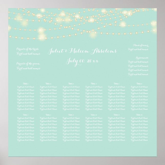 PixDezines DIY colour/lights strings/seating chart (Front)