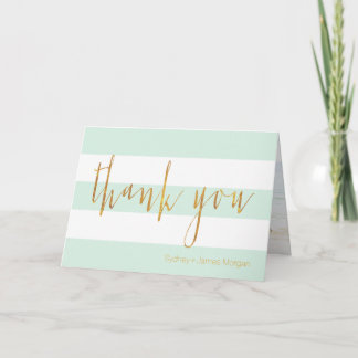 PixDezines DIY colour/mint+white+stripes thank you