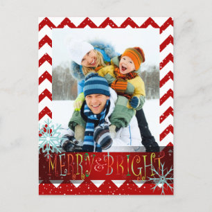 PixDezines DIY colours/chevron photo template card