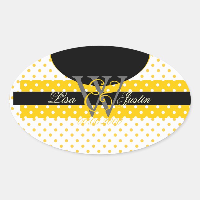 PIxDezines DIY colours, Dots et al. Oval Sticker (Front)