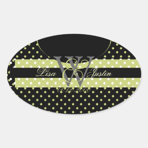 PIxDezines DIY colours, Dots et al. Oval Sticker