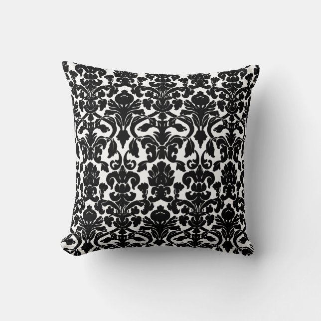 PixDezines diy colours/flora damask Cushion (Front)