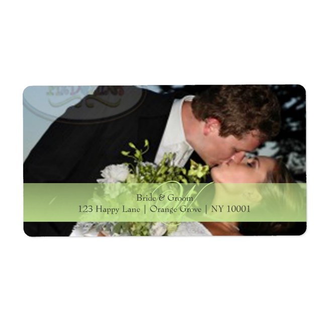 PixDezines DIY photo address labels (Front)