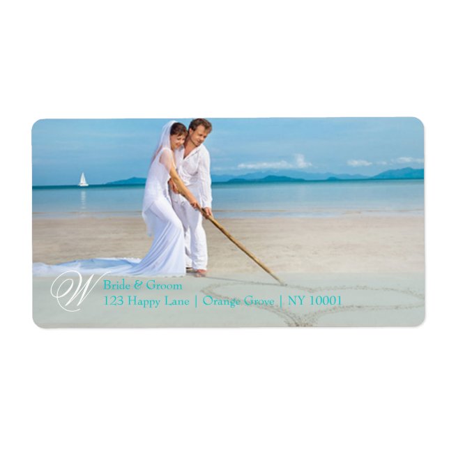 PixDezines DIY photo address labels (Front)