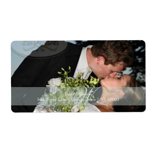 PixDezines DIY photo address labels (Front)