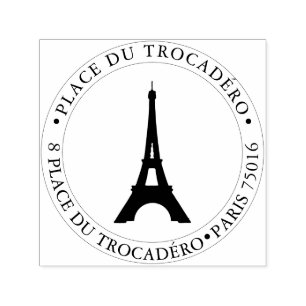 PixDezines Eiffel Tower Self-inking Stamp
