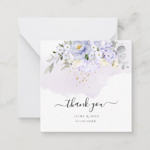 PixDezines Elegant H2 Purple Hyde Cream Roses Card