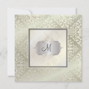 PixDezines Étienne Damask Invitation