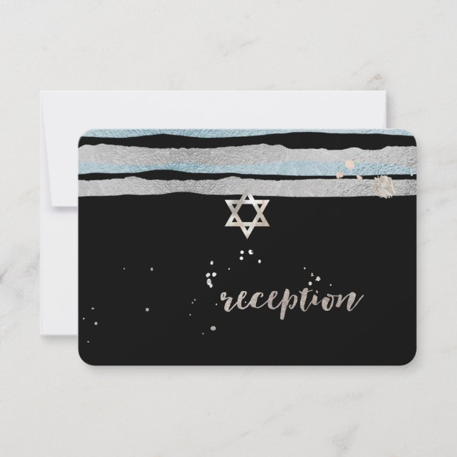 PixDezines faux blue/silver/stripes/reception (Front)