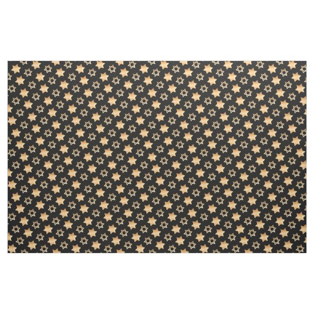 PixDezines Faux Gold Star of David/DIY background Fabric (Yard)