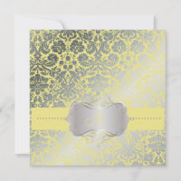 PixDezines FAUX SILVER DESIRE/DIY background/lemon