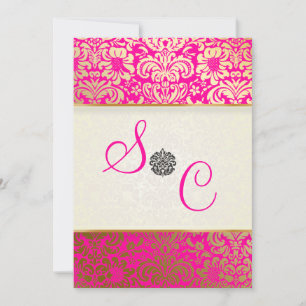 PixDezines Fidora Vintage Damask Invitation