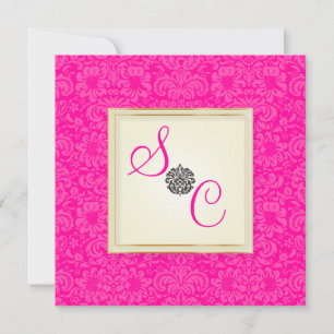 PixDezines Fidora Vintage Damask Invitation