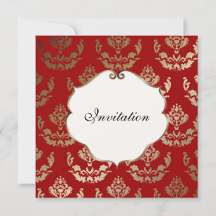 PixDezines Firenze Damask Invitation