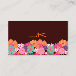 PixDezines Floral ~ Alegre Business Card