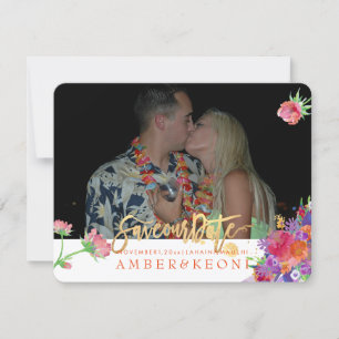PixDezines Floral Watercolor/Pansies/save our date Save The Date