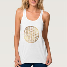 PixDezines Flower of Life / Faux Gold