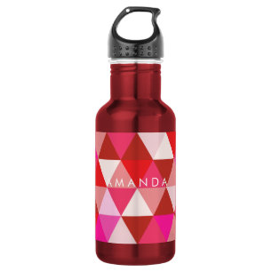 PixDezines geometric pattern 532 Ml Water Bottle