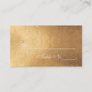 PixDezines Gold/Faux Foil/Place Cards