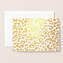 PixDezines Gold Leopard Spots Thank You