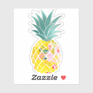 PixDezines Golden Aloha Pineapple, Iridescent
