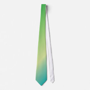 PixDezines gradient ties, teal+green, peacock colo Tie