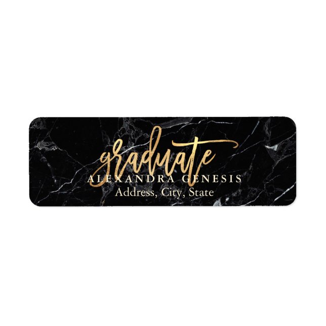 PixDezines Graduation/Faux Gold Script Font (Front)