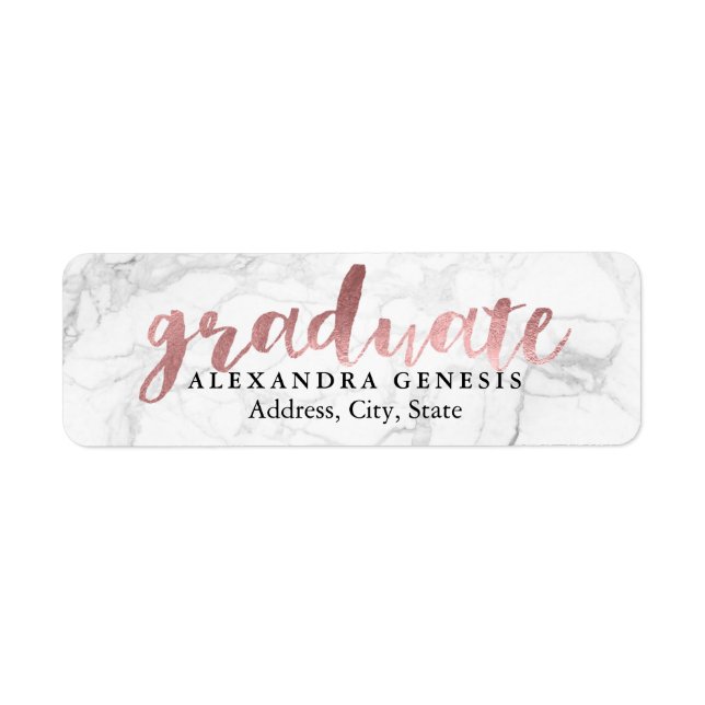 PixDezines Graduation/Rose Gold Script Font (Front)