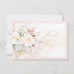 PixDezines H2 Blush Cream Roses Thank You