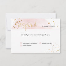 PixDezines H2 Blush Pink Cotton Candy Mitzvah RSVP