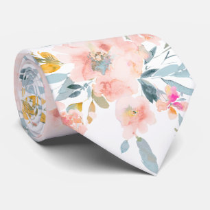 PixDezines H2 Spring Flowers Blush+Blue Tie
