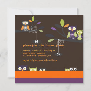 PixDezines Halloween, Trick or Treat Invitation