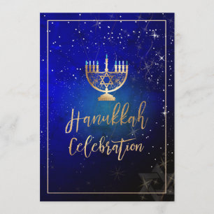 PixDezines Hanukkah Celebration, Fun Script Font Invitation