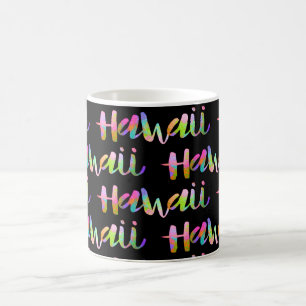 PixDezines Hawaii Lava Rainbow DIY Background Coffee Mug