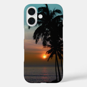 PixDezines hawaii/sunset/beach iPhone 16 Case