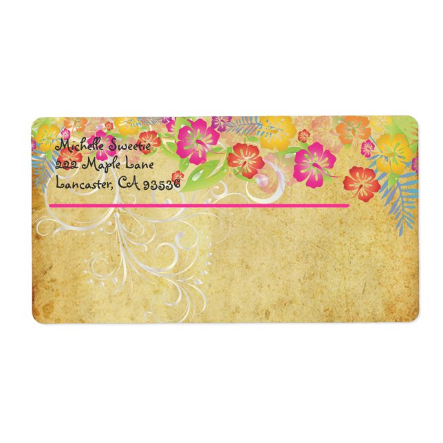 PixDezines Hawaiian Leis of Hibiscus (Front)