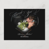 PixDezines Heart Photo Frame/Wedding Thank you