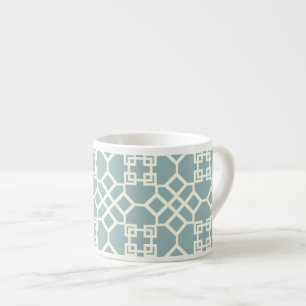 PixDezines ivory chinoise trellis/diy background Espresso Cup