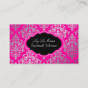PixDezines Josephine Damask/DIY background Business Card