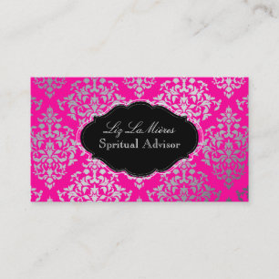 PixDezines Josephine Damask/DIY background Business Card