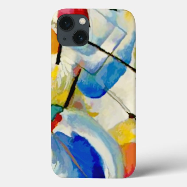 PixDezines Kandinsky 1913 Sea Battle Improv 31 Case-Mate iPhone Case (Back)