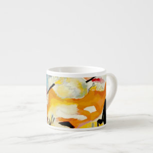 PixDezines Kandinsky 1913 Sea Battle Improv 31 Espresso Cup