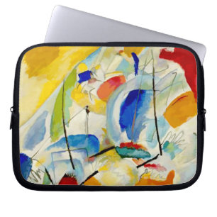 PixDezines Kandinsky 1913 Sea Battle Improv 31 Laptop Sleeve