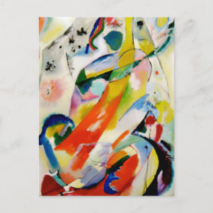 PixDezines Kandinsky 1914 abstract wall panel Postcard