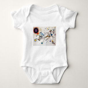 PixDezines Kandinsky 1923 Composition VIII Baby Bodysuit