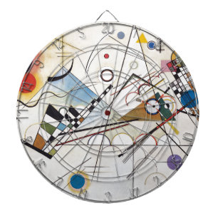 PixDezines Kandinsky 1923 Composition VIII Dartboard