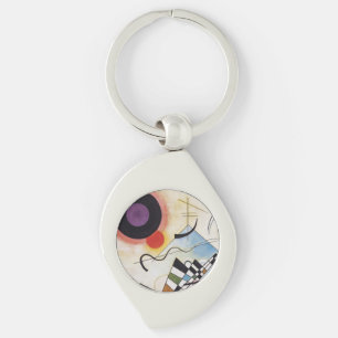 PixDezines Kandinsky 1923 Composition VIII Key Ring