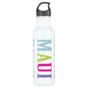 PixDezines kauai, maui, hawaii 710 Ml Water Bottle